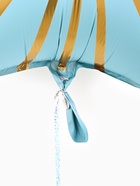 Воздушный шар фольгированный 18" «Грани. Звезда», набор 5 шт., голубой сатин - Фото 4