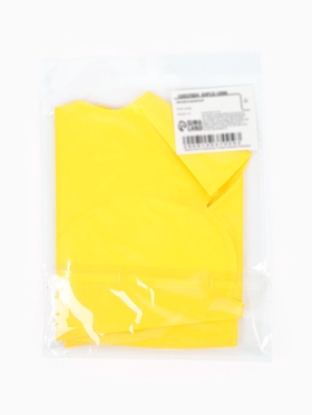 Воздушный шар фольгированный 22" «Бант», жёлтый сатин (комплект 3 шт)