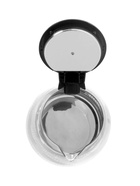 Чайник электрический Luazon LSK-1802, стекло, 1.8 л, 1500 Вт, подсветка, чёрно-стальной - фото 68179399