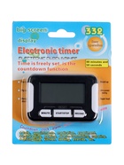 Таймер Luazon LC107, электронный, чёрный  (артикул 10947702)  большой выбор товаров оптом и в розницу по низким ценам с доставкой