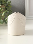 Карандашница сувенирная «Ангел» ,12×10 см, гипс - фото 809457330