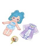 Магнитный набор «Милая модница» блестящий 10916129