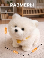 Интерактивная игрушка «Добрый щенок» звуковые эффекты, ходит, повторяет - Фото 2