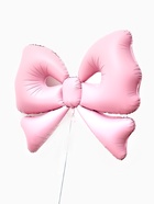 Воздушный шар фольгированный 50" «Бант», розовый, матовый - фото 68179529