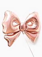 Воздушный шар фольгированный 50" «Бант», розовое - золото - фото 68179535