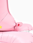 Воздушный шар фольгированный 32" «Цифра 1 с мишкой», под воздух, розовый - фото 120956161