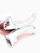 Воздушный шар фольгированный 32" «Цифра 1 с мишкой», под воздух, розовый - фото 120956162