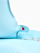 Воздушный шар фольгированный 32" «Цифра 1 с мишкой», под воздух, голубой - фото 120956169