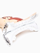 Воздушный шар фольгированный 32" «Цифра 1 с мишкой», под воздух, бежевый - фото 120956178