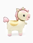 Воздушный шар фольгированный 3D 25" «Лошадка», под воздух, кремовый 10936833