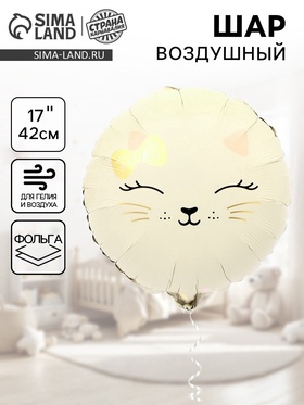 Воздушный шар фольгированный 17