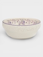 Салатник Purple gardens, 15×7 см, фарфор, белый - фото 68179585