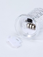 Светодиодная свеча LED - ночник RISALUX «С подтёками, грани», 3?LR41, прозрачный, 3.5?3.5?7 см (комплект 4 шт) - фото 68179600