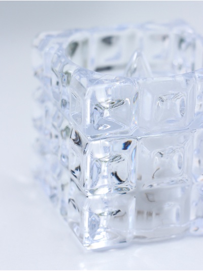 Светодиодная свеча LED - ночник RISALUX «В кубе», 3×LR1130, прозрачный, 4.7×4.7×4.7 см