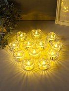 Светодиодная свеча LED - ночник RISALUX «Сердце в льдинке», 3×LR1130, прозрачный, 5.5×5.5×3.3 см - Фото 2