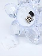 Светодиодная свеча LED - ночник RISALUX «В лотосе», 3×LR1130, прозрачный, 10.5×10.5×4.5 см 10916115