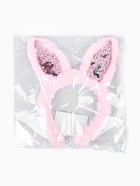 Ободок для волос детский «Пушистый зайка», цвет розовый - фото 809457647