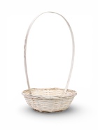 Корзина плетеная 20 х 20 х _ см, ручка h=21 см белый - фото 68179674