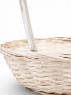 Корзина плетеная 20 х 20 х _ см, ручка h=21 см белый - фото 68179677