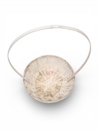 Корзина плетеная 20 х 20 х _ см, ручка h=21 см белый - фото 68179679