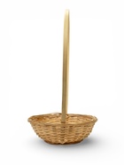 Корзина плетеная 20 х 20 х _ см, ручка h=21 см натуральный (К 1224600) - фото 68179689