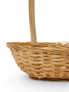 Корзина плетеная 20 х 20 х _ см, ручка h=21 см натуральный (К 1224600) - фото 68179691