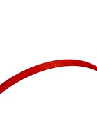 Корзина плетеная 21 х 18 х 14 см, ручка h=15 см, красный "шляпа" - фото 68179713