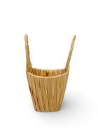 Корзина пластик 16 х 19 х 10 см, ручка__ бежевый - фото 68179749