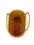 Корзина пластик 16 х 19 х 10 см, ручка__ бежевый - фото 68179751