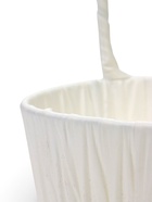 Корзина пластик 12 х 12 х 10 см, ручка__белый - фото 68179755