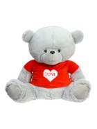 Мягкая игрушка «Медведь Тед в кофте», цвет серый, 65 (120) см - фото 809457815