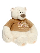 Мягкая игрушка «Медведь Тато в кофейной майке», 37 см - Фото 4