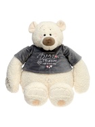 Мягкая игрушка «Медведь Тато в графитовой майке», 37 см - фото 809457834