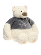 Мягкая игрушка «Медведь Тато в графитовой майке», 37 см - Фото 4