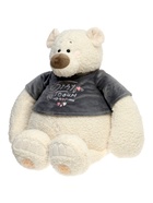 Мягкая игрушка «Медведь Тато в графитовой майке», 37 см - Фото 5