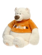 Мягкая игрушка «Медведь Тато в рыжей майке», 37 см - фото 809457842