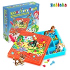 УЦЕНКА Конструктор винтовой "Конструктики Животные", 105 деталей № SL-01757 10984716