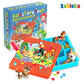 {{photo.Alt || photo.Description || 'УЦЕНКА Конструктор винтовой "Конструктики Животные", 105 деталей № SL-01757'}}