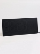 УЦЕНКА Часы электронные настенные, календарь термометр, 36.2×15.5 см, зеленые цифры 10×4.5 см 10984746