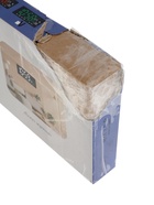 УЦЕНКА Часы электронные настенные, календарь термометр, 36.2×15.5 см, зеленые цифры 10×4.5 см 10984746