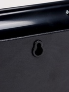 УЦЕНКА Часы электронные настенные, календарь термометр, 36.2×15.5 см, зеленые цифры 10×4.5 см 10984746