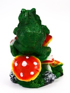 Садовая фигура из полистоуна «Лягушки и мухоморы», 35×25×38 см  (артикул 10977092)  большой выбор товаров оптом и в розницу по низким ценам с доставкой