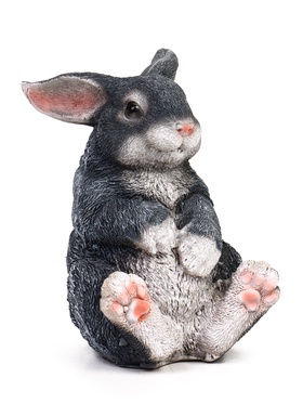 Садовая фигура из полистоуна «Зайка», 19×13×15 см  (артикул 10977095)  большой выбор товаров оптом и в розницу по низким ценам с доставкой