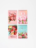 Блокнот А7, 32 листа в мягкой обложке, на гребне "Ты прекрасна!" МИКС 10889752