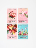 Блокнот А7, 32 листа в мягкой обложке, на гребне "Ты прекрасна!" МИКС 10889752