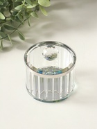 Шкатулка для украшений «Шар», стекло, с крышкой и металлическим ободком под серебро, 6.7×6.7×7 см  (артикул 10955974)  большой выбор товаров оптом и в розницу по низким ценам с доставкой