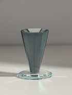 Подсвечник на 1 свечу «Пирамида с гранями», стекло, прозрачный, d=7 см, 7×7×9.5 см  (артикул 10955977)  большой выбор товаров оптом и в розницу по низким ценам с доставкой