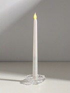 Подсвечник на 1 свечу «Цветок-звезда», стекло, прозрачный, d=2 см, 8.8×8.8×2 см  (артикул 10956781)  большой выбор товаров оптом и в розницу по низким ценам с доставкой