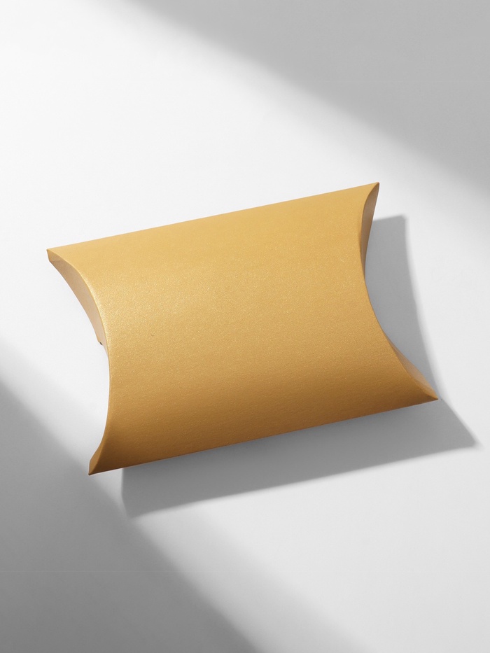 Набор коробочек подарочных складных 12 шт. «Свёрток» 12×8×3, цвет золотой (10223736)