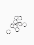 Набор для создания украшений "База" тросик, кримпы, шапочка, протектор, кольца, 61 пред, цв серебро - фото 68179909